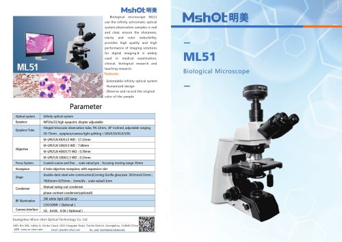 ML51 Biological Microscope