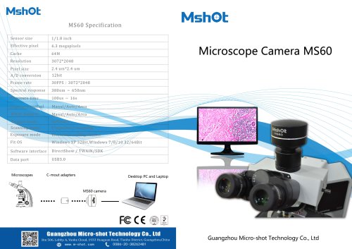 MS60 scientific camera