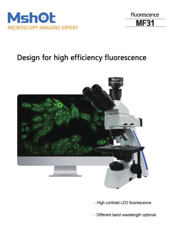 Mshot MF31 LED fluorescence microscope catalogue