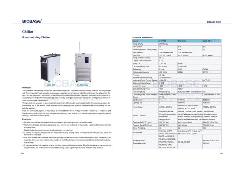 305-306 Recirculating Chiller