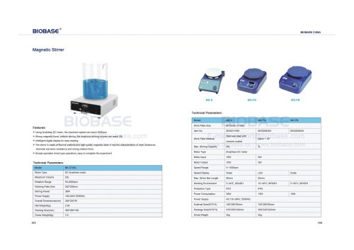 Magnetic Stirrer MS-S