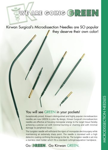 Disposable Tungsten Microdissection Needles