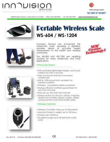 WS-1204 Wheelchair Scale