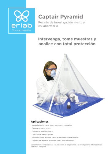 Captair Pyramid - Intervenga, tome muestras y analice con total proteccion
