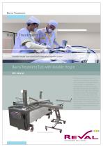 Burns Treatment Tub with variable height