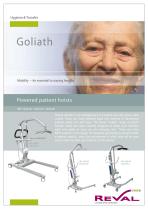 GOLIATH - Powered patient Hoists