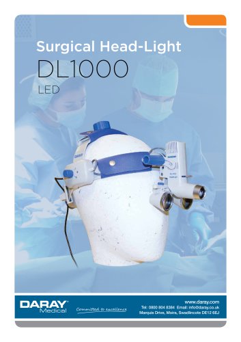 DL1000 - LED Surgical Head Light