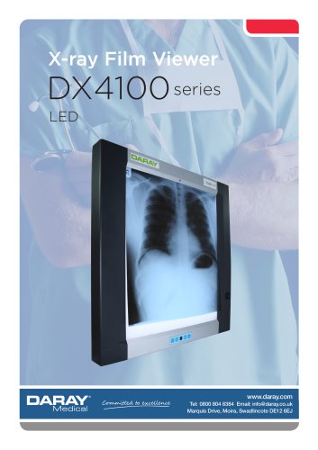 DX4100LED - X-Ray Film Viewer