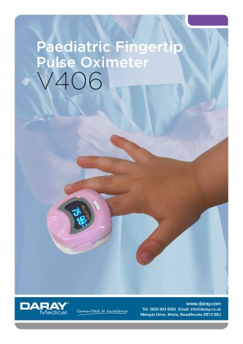 V406 - Paediatric Fingertip Pulse Oximeter