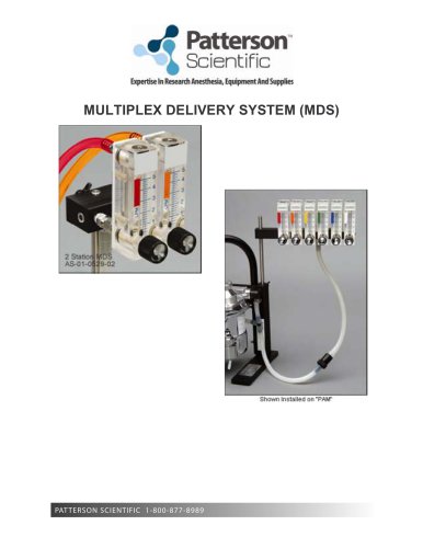 MULTIPLEX DELIVERY SYSTEM ? Product Insert