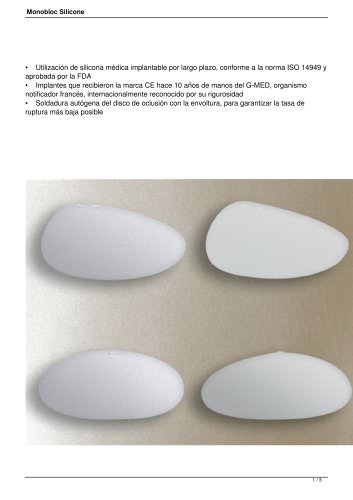 Monobloc Silicone