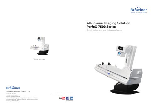 radio-fluoroscopy system PerfoX 7500 Series(Dynamic)