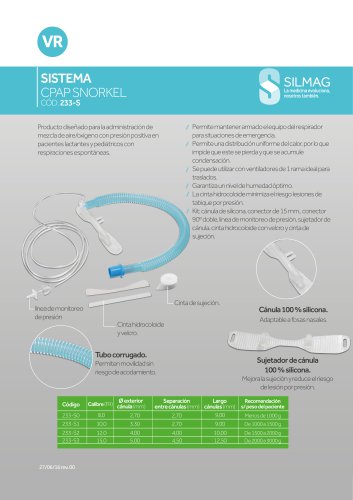 SISTEMA CPAP SNORKEL