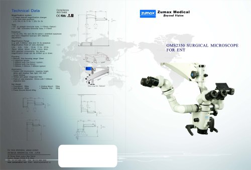 Zumax ENT surgical Microscope