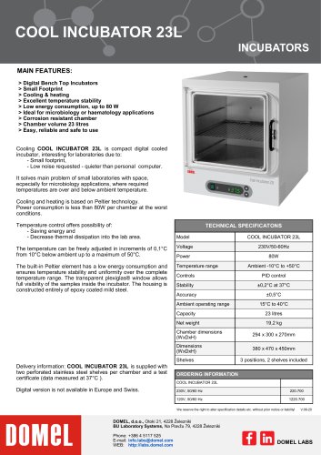 COOL INCUBATOR 23L