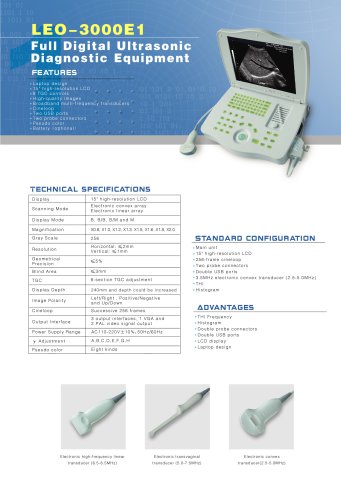 LEO-3000E1 Ultrasound system