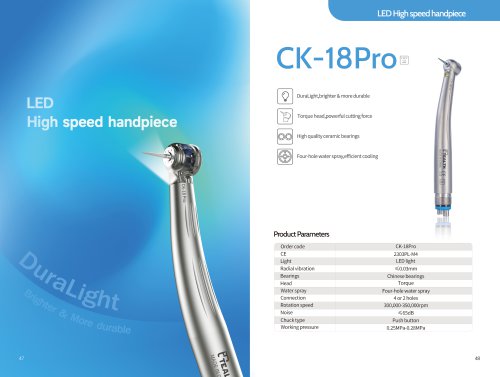 LED High speed handpiece