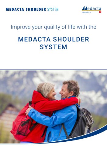 MEDACTA SHOULDER SYSTEM patient leaflet