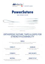 PowerSuture leaflet