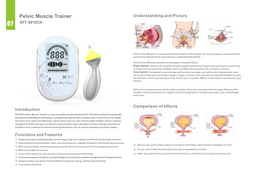 XFT-0010CK Pelvic Floor Muscle Trainer