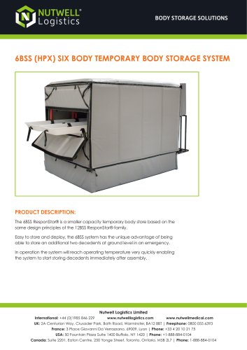 Six Body Refrigerated System