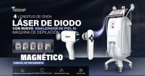 Perfectlaser Z890DH Máquina de depilación láser de diodo de 4 longitudes de onda