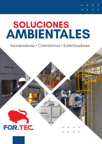 INCINERADOR DE DESECHOS HOSPITALARIOS MOD. EXCE OS