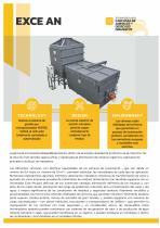 INCINERADOR DE DESECHOS ORGANICOS Y CARCASAS ANIMALES MOD. EXCE AN-3