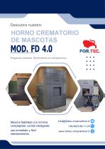 INCINERADOR DE MASCOTAS MOD. FD 4.0-1