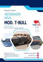 INCINERADOR MÓVIL MOD. T-BULL-1