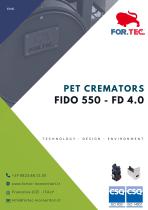 Pet Crematory mod. FIDO & FD 4.0