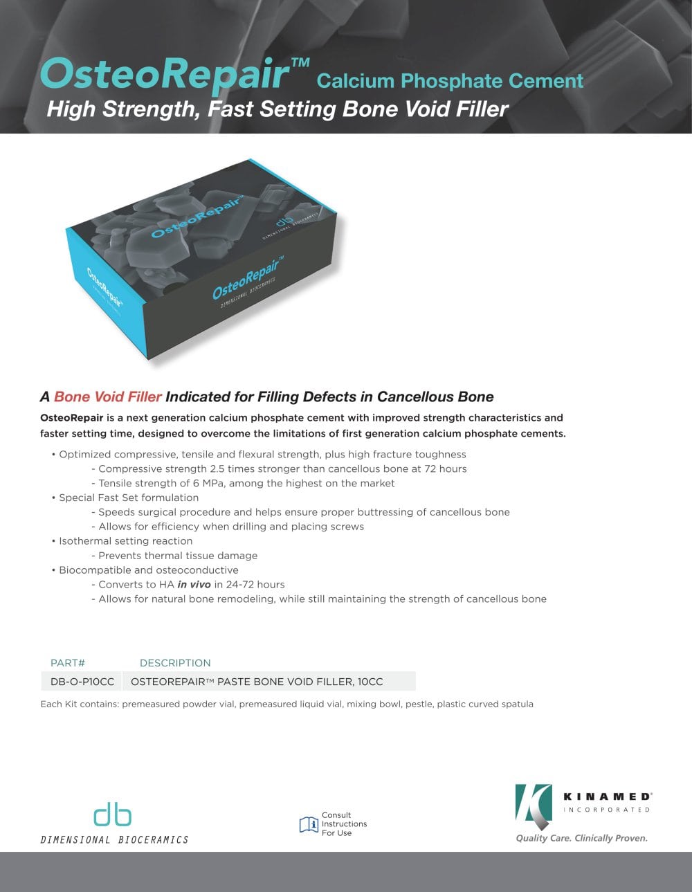OsteoRepair - Kinamed