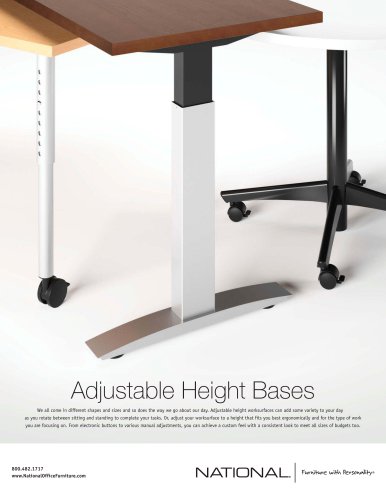 Adjustable Height Bases