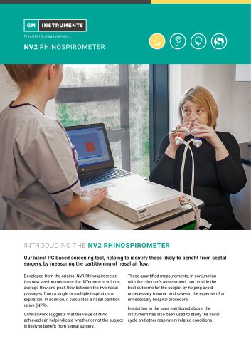 NV2 Rhinospirometer