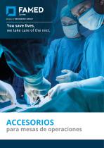 ACCESORIOS para mesas de operaciones