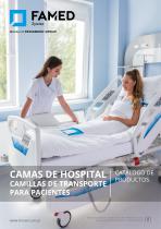 CAMAS DE HOSPITAL CAMILLAS DE TRANSPORTE PARA PACIENTES