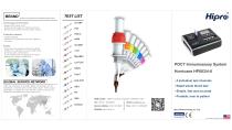 POCT Immunoassay System Hurricane HP083/4-II