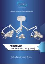 PERGAMON+ SERIES TRIPLE HEAD SURGICAL LIGHT