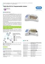 Multi Bio RS-24, Programmable rotator