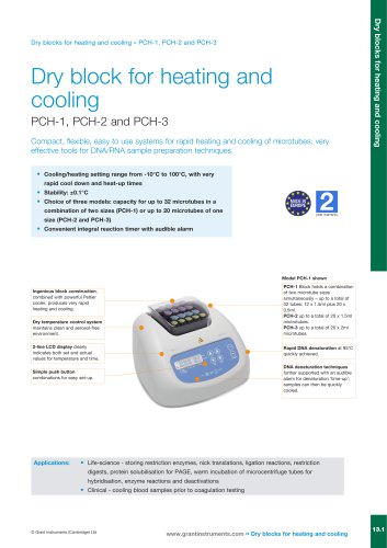 PCH Series Personal Benchtop Cooler / Heater