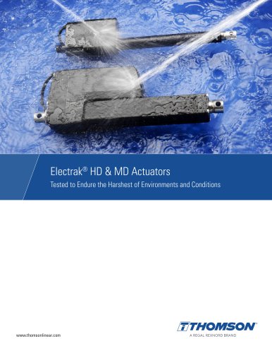 Electrak&reg; HD & MD Actuators