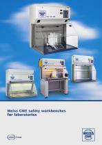 Weiss GWE safety workbenches